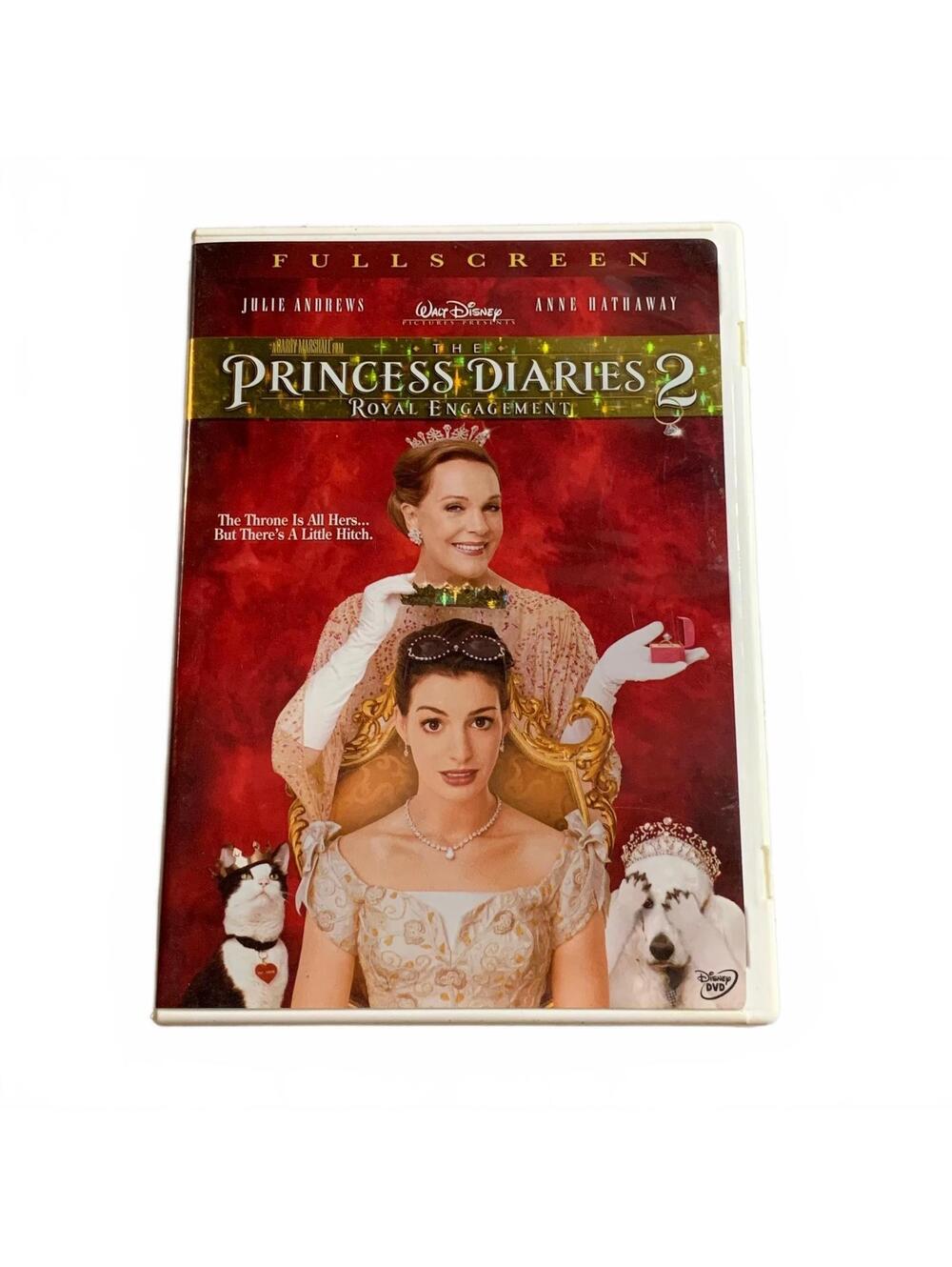 The Princess Diaries 2 Royal Engagement DVD Full Screen w/ Insert Disney